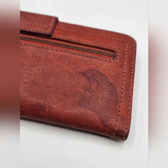 Madewell The Post Leather Wallet Zipper - Picture 6 of 9